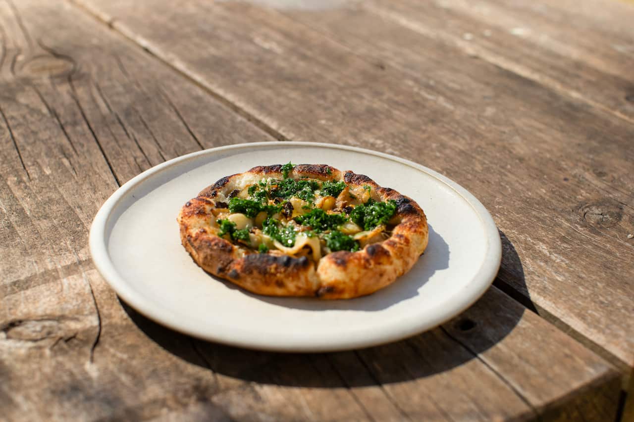 Abalone pizetta